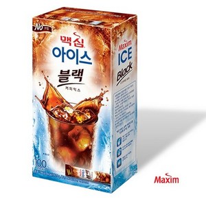 맥심 아이스 블랙 커피믹스, 5.9g, 110개입, 1개