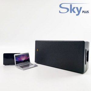 대한민국 SKYPLUS 어댑터 노트북 충전기 [3구접지] 아수스 기가바이트 MSI 한성 호환 19V6.32A 외경 5.5mm 내경 2.5mm [1M코드포함], 1개