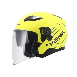 예마 YM-639 초경량1150g 오픈페이스 이너쉴드 기본 오토바이 헬멧 용품, XXL, 형광