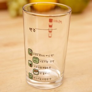 황금비율 소맥잔 컵 글라스 맥주잔 6p, 1세트