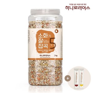 [하나로라이스] 소화가잘되는 부드러운 잡곡 2kg 대용량, 1개