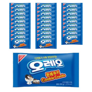 오레오 분쇄쿠키, 250g, 60개