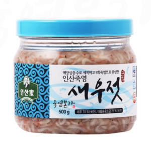 인산가 새우젓 500g 죽염본가 인산죽염 산지배송 [정품 판매자 사업자번호: 660-58-00496], 1개