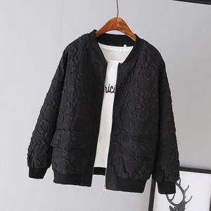 티류으스 여성 봄 가을 폼폼 입체 집업 라운드 루즈핏 심플 무지 간절기 코디 잠바 아우터 노카라 외출 야구복 캐주얼 패션 데일리 자켓 빅사이즈 숏 야구점퍼 점퍼 S8161722