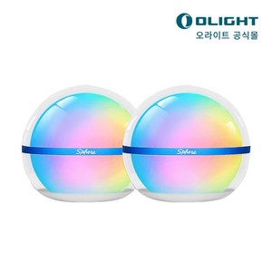[공식몰] 오라이트 스피어 호즈키 LED 블루투스 캠핑 감성 랜턴 무드등 2개(1세트), 2개