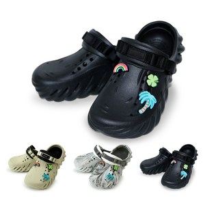 [크록스 정품] 크록스 에코 클로그 CROCS ECHO CLOG + 레츄 악세사리