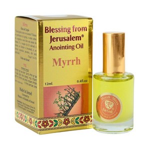 Ein Gedi Myh Anointing Oil Blessing fom Jeusalem Gold Collection 기도와 축복을 위한 성지 어노인팅 오일. 12ml, 1개