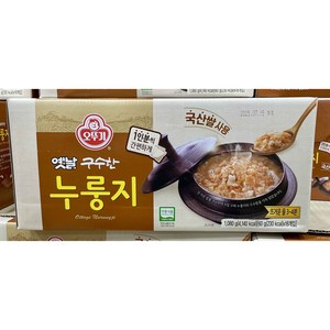 오뚜기 옛날 구수한 누룽지 60g, 36개