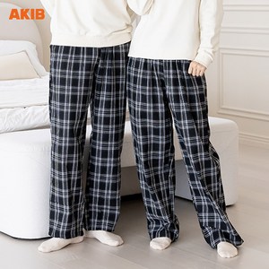 아킵 커플 체크 수면바지 잠옷 면 파자마팬츠 10종