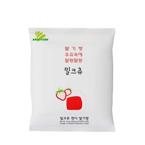 하오리위안 밀크츄(딸기향) 1봉, 70g, 1개