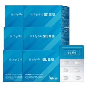 오늘부터 웰컷 포 맨, 90정, 6개