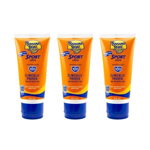 바나나보트 스포츠 썬 스프레이 로션 자외선차단제 spf110 Banana Boat sunceen lotion SPF110 PA+++ 90ml, 3개