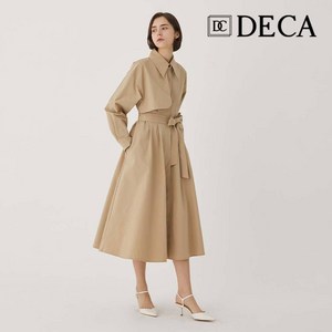 DECA_데카 트렌치 원피스