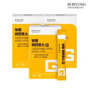보령 위엔포스 G 액상형 위건강 위점막보호 3달분, 600ml, 3개
