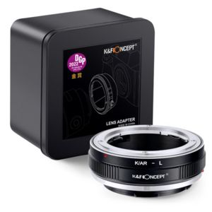 KnF AR-L 렌즈변환 어댑터 코니카 AR 렌즈 >> 라이카 L 바디 (뒤캡옵션) Konica AR lens to Leica L adapte (L cap option), AR-L 어댑터, 1개