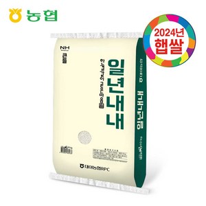 [24년햅쌀] 상등급 일년내내 쌀 (대야농협 백미), 1개