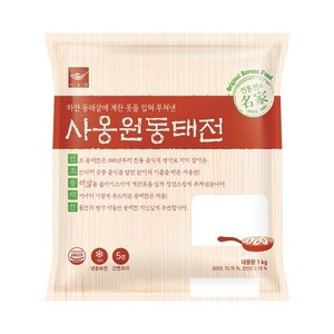 사옹원 동태전1kg, 1kg, 1개