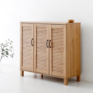 마켓비 HEIN 낮은3문 수납장 SHBM9490 일반형, 캄포어베니어