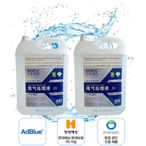 오시보 OSIBO 디젤 차량용 애드블루 ADBLUE 경유차 화물차 요소수 10L x 2통 재고보유, 2개