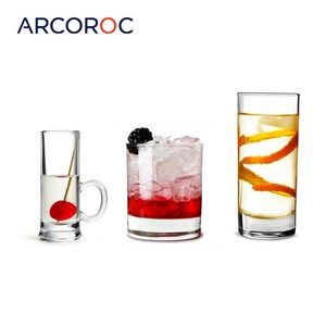[ARC] 루미낙 / 아코록 아일랜드 유리잔/물컵/음료수잔/쥬스잔, 6) 아일랜드 하이볼 220ml 12Pcs, 12개