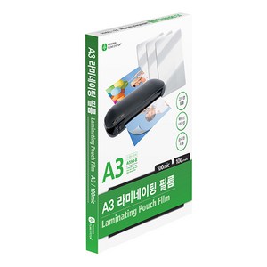 인터탑 문화산업 A594-8 라미네이팅필름(A3) 코팅필름 2팩, A3(100매입 2팩)