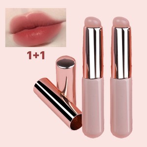 [1+1] 밤브 실리콘 립브러쉬 핑거팁 립스머지 젤리 휴대용 미니 립 네일 브러시 입술 붓, 1개