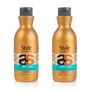 모로칸 아르간 샴푸 대용량 400ml 2개 이스라엘 사해미네랄 퍼퓸 두피케어 현대백화점