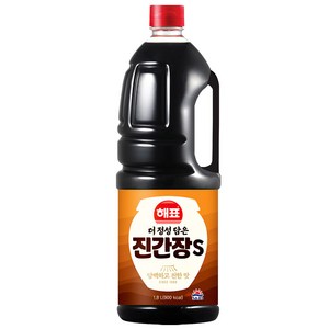 해표 더 정성 담은 진간장S 1.8L, 3개