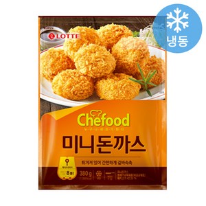 롯데 쉐푸드 미니돈까스, 1개, 380g