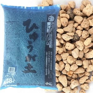 휴가토 다용도 분갈이흙 난석 소립 18L, 1개, 18kg