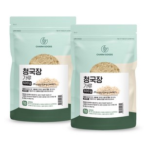 청국장분말 500g 2팩, 2개, 2개