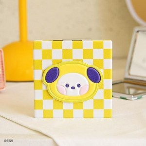 BT21 minini 래더패치 양면 거울 치미, 1개