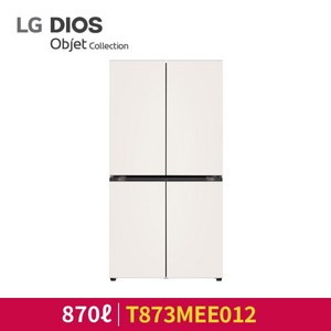 [LG전자] [870L] LG 디오스 오브제컬렉션 냉장고 베이지 [T873MEE012], 상세 설명 참조