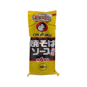 일본 오타후쿠 테이블용 야키소바 야끼소바 소스 300g, 1개