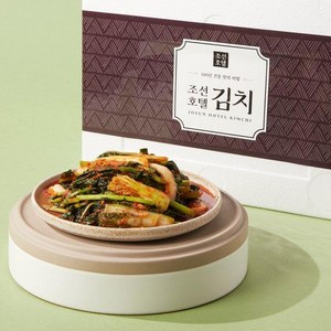 조선호텔 열무얼갈이 김치 2KG, 1세트