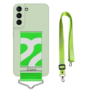 ISEE아이시 PC커버 휴대폰 스트랩 케이스+목걸이형 스트랩