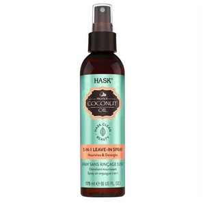 Hask 하스크 모노이 코코넛 너리싱 5 in 1 리브 인 스프레이 트리트먼트, 2개, 175ml