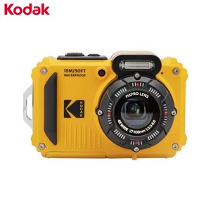 코닥 Kodak 컴팩트 디지털 카메라 PIXPRO WPZ2 방수 방진 옐로우, 1개