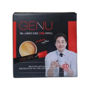 제누 스테비아 단백질 커피믹스, 60개입, 1개