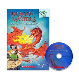 Dragon Masters #4 : Power of the Fire Dragon (Book & CD) : Storyplus QR 미포함, Scholastic