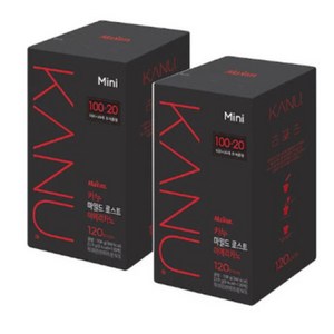 [카누] 미니 마일드 아메리카노 120Tx2개, 900mg, 120개입, 2개