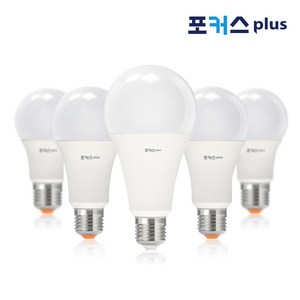 포커스 플러스 LED 벌브 전구 방등 거실등 형광등 인테리어 조명 8W 10W 12W 14W 20W 전구색 주광색, 포커스 LED벌브 20W 전구색(노란빛), 1개