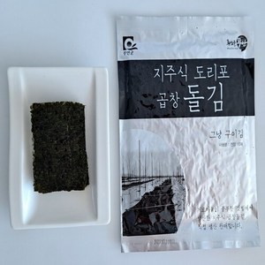 도리포 곱창김 곱창돌김 구이 조미김, 1개