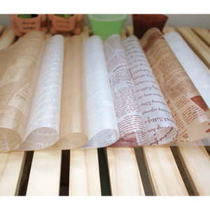 팩스타 초특가!왁스페이퍼 5000매 유산지 노루지 샌드위치포장, 250매, 9. 초코 스크립트(브라운)