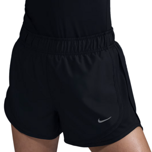 [나이키] 여성 템포 드라이 핏 미드라이즈 브리프 라인드 러닝 쇼츠 / 블랙 / 흡습속건 기능성 반바지