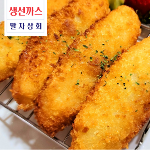 말자상회 대구 흰살 생선까스, 2개, 1kg