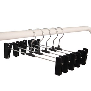 씨인크 T자 바지걸이 블랙, 1개