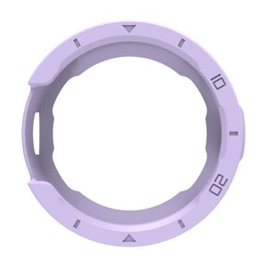 TPU 케이스 삼성 갤럭시 워치 4 클래식 42mm 46mm 케이스 보호 케이스 안전모, puple