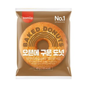 삼립 오븐에구운도넛 1박스 (20개입), 40g, 20개