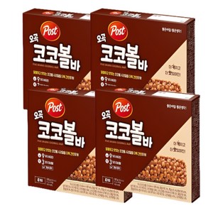 포스트 오곡 코코볼바 132g, 4개